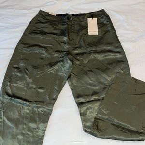 Green cargo pants